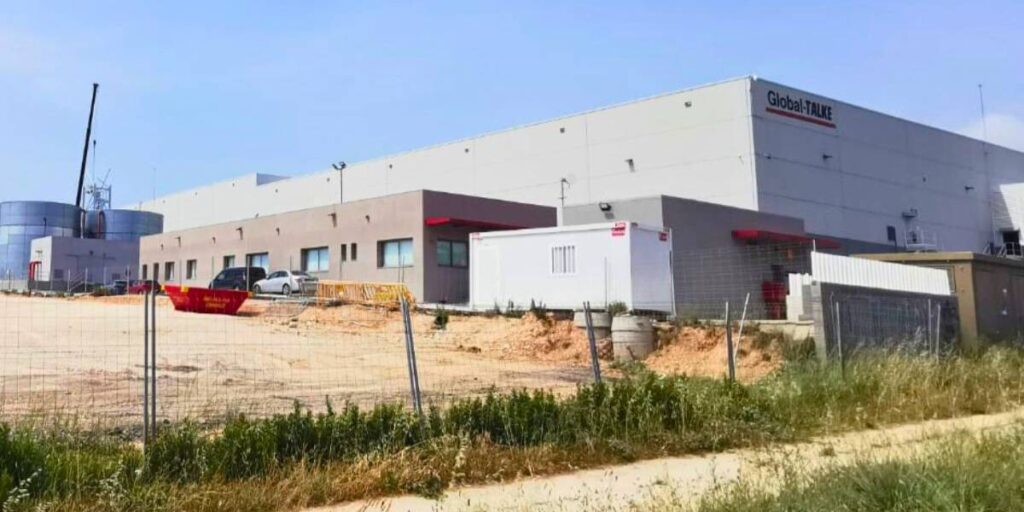 Global-TALKE begins phase 2 of its new logistics facility in the Riu Clar industrial area of Tarragona