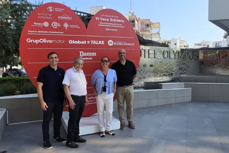 Global-TALKE se suma al latido solidario de Salou por la investigación cardiovascular